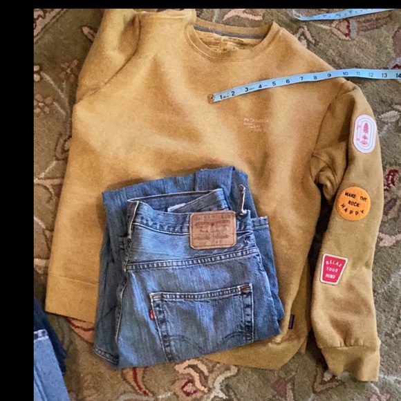 🪓Carhartt  Olive Carpenter Pants SZ 44/32 VNUC - Picture 7 of 16